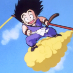 Goku on the Flying Nimbus