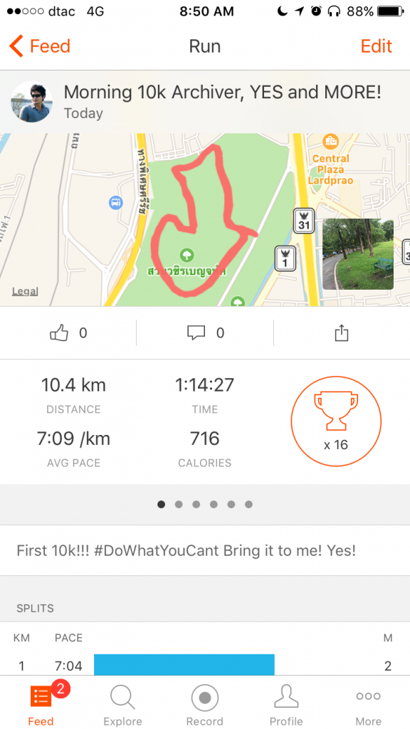 Strava Map 10k YES and MORE
